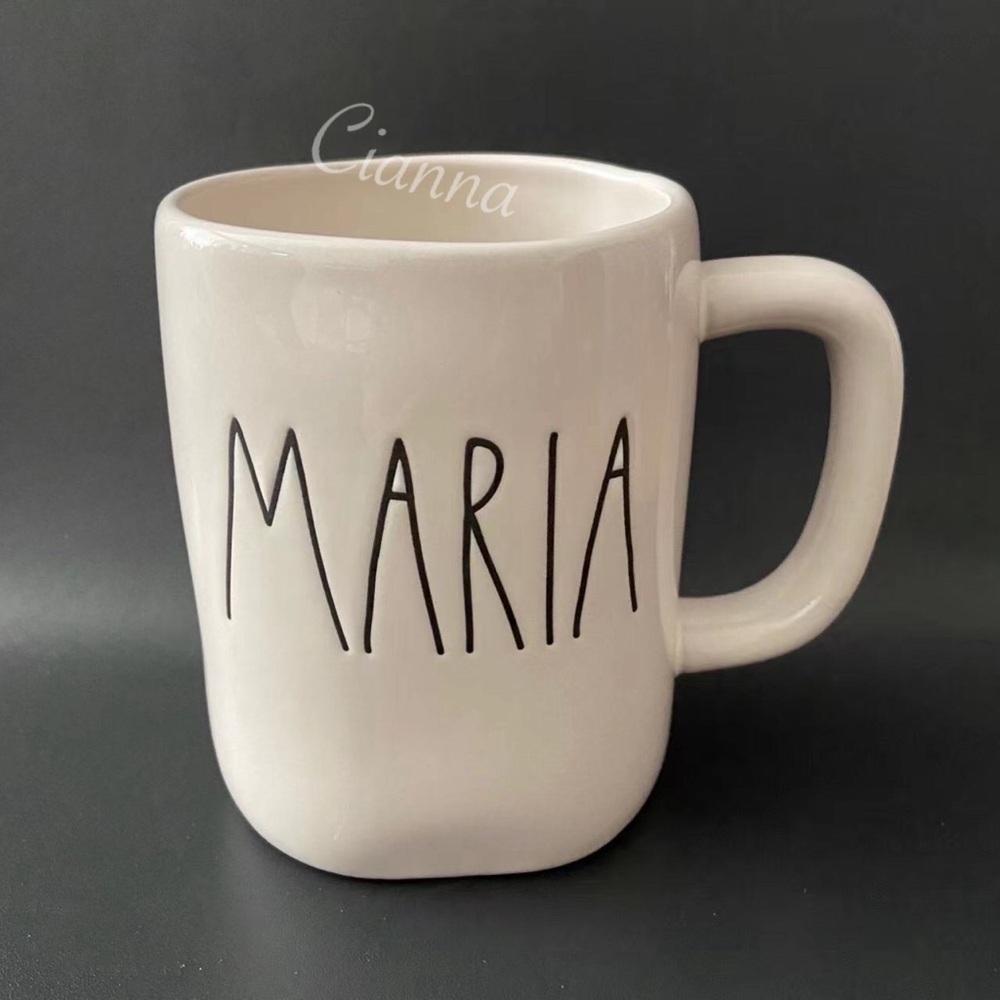 Rae Dunn Maria Name Mug